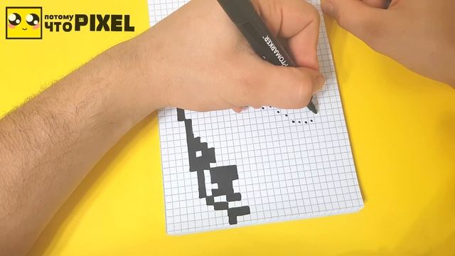 ЛЕГКО! ЧИХУАХУА рисуем по клеточкам (Chihuahua)PIXEL ART смотреть онлайн