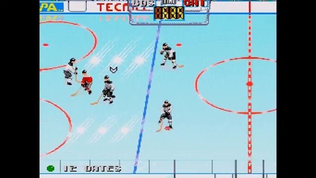 Tecmo Super Hockey ... (Sega Genesis) Gameplay смотреть онлайн