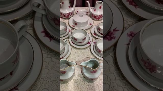 Чайный сервиз Хелена Hennenberg Porzellan GDR смотреть онлайн