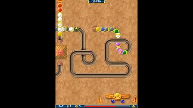 Прохождение игры Луксор: Уровень 3-7 - Сон Фараона смотреть онлайн