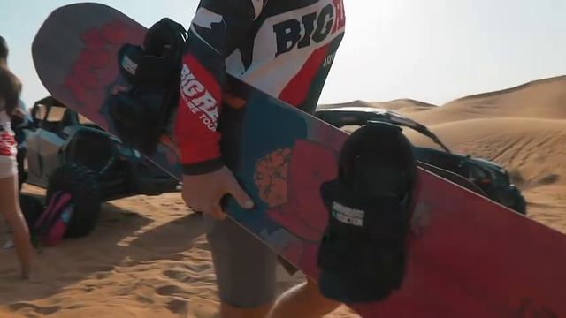 Our New Can-Am Buggy Adventure Tours In Dubai With Sandboarding. Big Red Adventure Tours