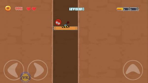 Red Hero 4 Deep Jungle RedBall Like Red Ball Games (Gameplay No Comentary)