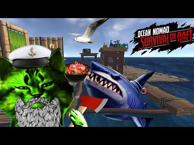 Поймали акулу! Raft Survival⏪серия 1 смотреть онлайн