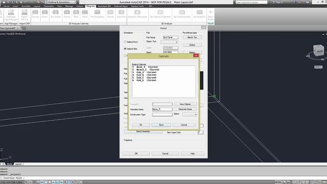 AutoCAD Cabinet Generator смотреть онлайн
