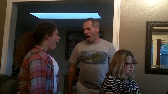 Phantom of the Opera Dad and Didi singing