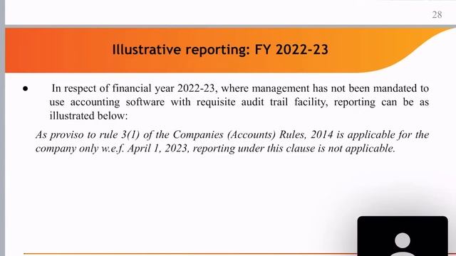 AUDIT TRAIL MANDATORY WEF 1.4.2023 BY CA DR SANJEEV SINGHAL ON 31 MARCH 2023 смотреть онлайн