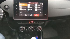 RENAULT ARKANA работа климат контроля