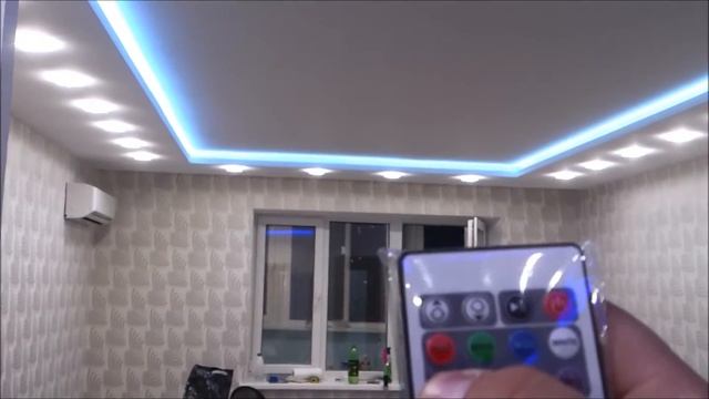 Светодиодная цветная лента с пультом смотреть онлайн