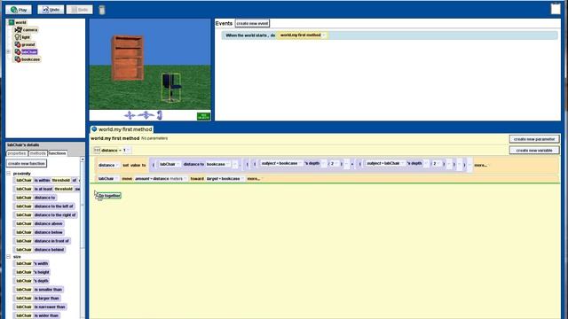 Alice 2.2 Tutorial: distance to function смотреть онлайн