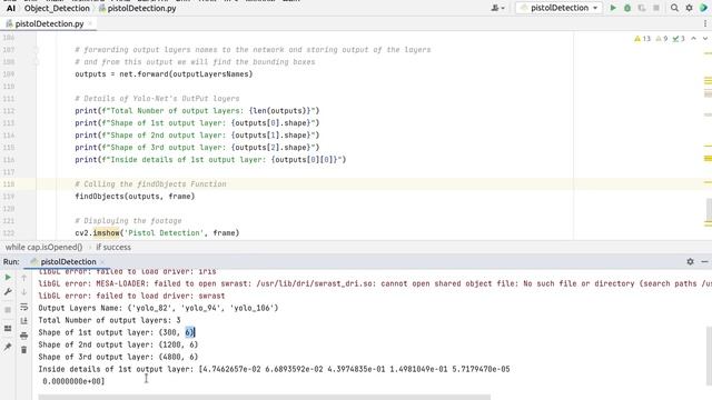 Run Yolo v3 Custom Trained Model to detect weapons смотреть онлайн