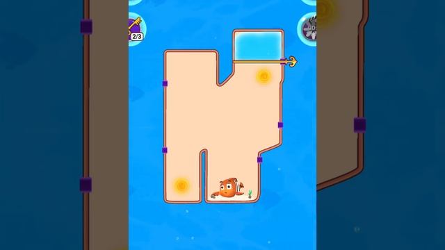 Fish game pull the pin save the fish rescue mobile game Android iOS game смотреть онлайн