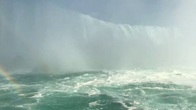 Ниагарский водопад. Прогулка на кораблике смотреть онлайн
