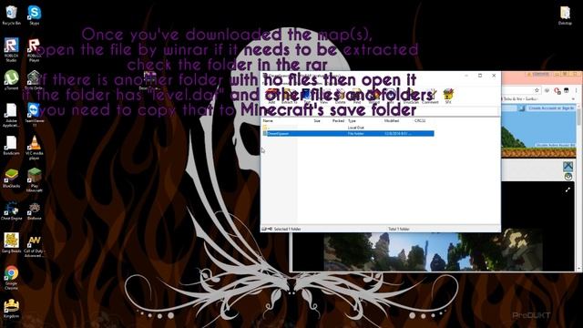 How To Download Maps for Minecraft смотреть онлайн