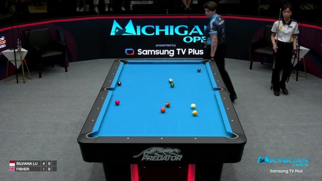 Silviana Lu vs Kelly Fisher ▸ Michigan Open presented by Samsung TV Plus смотреть онлайн