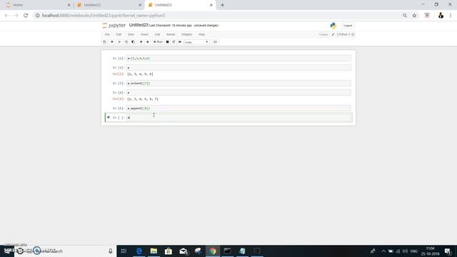 Python data structures - List:Extend, Append, Insert - Lesson 9 смотреть онлайн