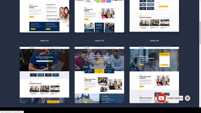 Edubin - Education LMS WordPress Theme смотреть онлайн