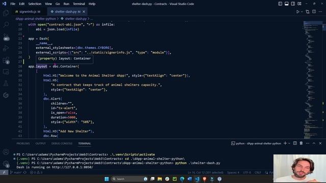 Python frontend interface for Ethereum Layer 2 Blockchain смотреть онлайн