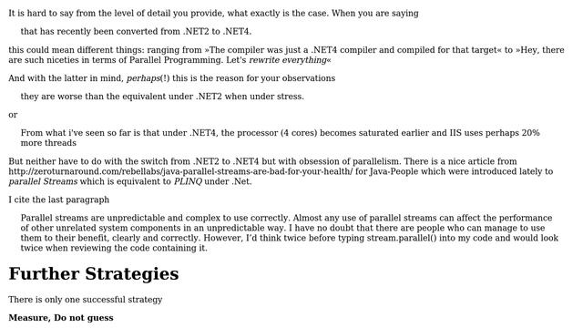 Strategies for investigating performance of an ASP.NET web application running under .NET 4 смотреть онлайн