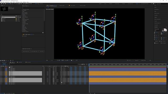 3D Shapes with Shape Layers | No Plugins | After Effects Tutorial смотреть онлайн