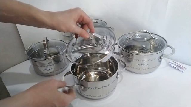 Bohmann BH 7011-08 набор посуды 8 предметов смотреть онлайн