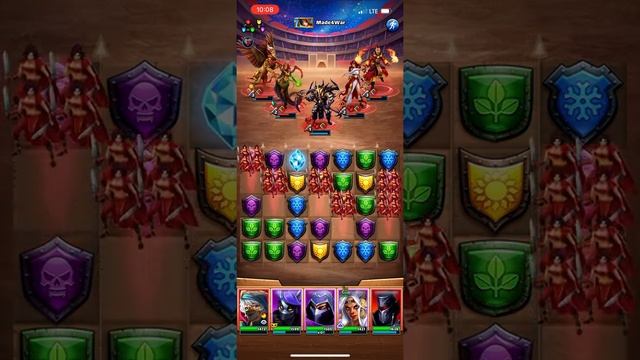 Empires and Puzzles Bloody Battle Tournament 2/5 King Kong Rong xD смотреть онлайн