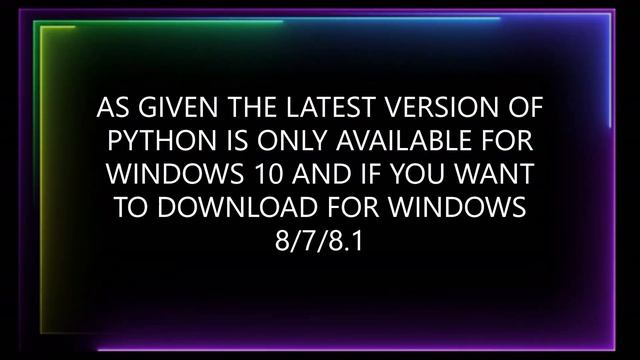 How To Download PYTHON For Windows 7/8/8.1/10/11 For Free? смотреть онлайн