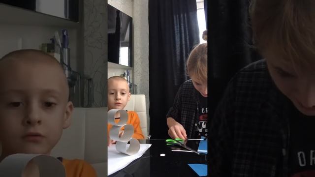 Новогодняя поделка СНЕГОВИК ❄️ Совместное творчество смотреть онлайн