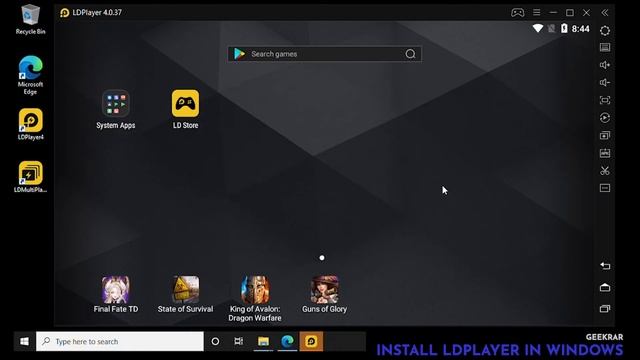 How to Install LDPlayer 4 Android Emulator on Windows 10 (2020) смотреть онлайн