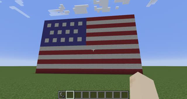 сжигаю флаг Америки