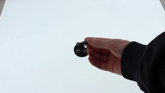 Колпачки на ниппели Mercedes-Benz черный хром 4 шт смотреть онлайн