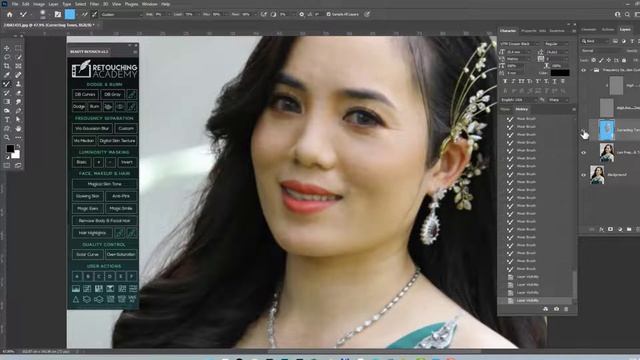 Hướng dẫn sử dụng Beauty Retouch Panel V3 | Tienpts смотреть онлайн