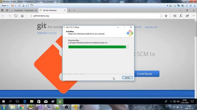 Instalacja TortoiseGIT, klonowanie repo z LFS смотреть онлайн