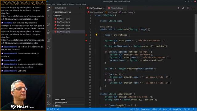 #05 JAVA das Ruas: CURSO - Planejamento e Produção de curso JAVA смотреть онлайн