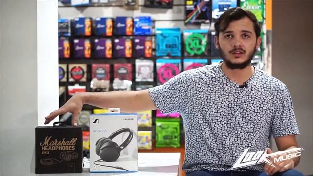 Review Fone Sennheiser HD-400S e Fone Marshall Major por João Vítor смотреть онлайн
