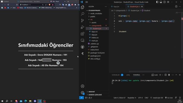 4-) React Props Nedir ? React Props Neden Kullanılır ? смотреть онлайн