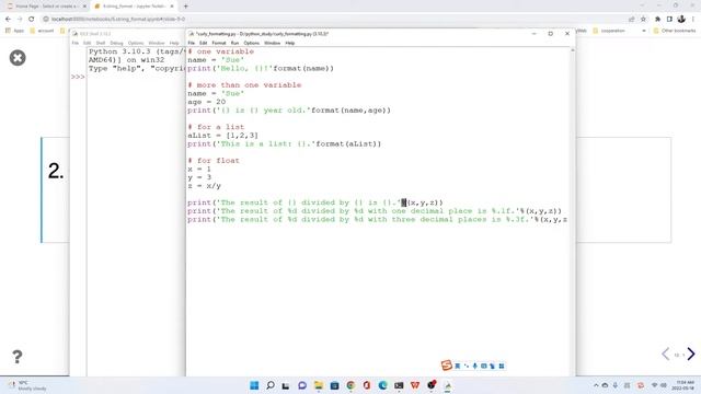 How to Use the Curly Brace String Formatting Method in Python смотреть онлайн