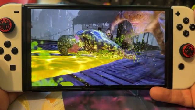 Mortal Kombat 1 reptile fatality on the Nintendo Switch Oled looks different than leak смотреть онлайн