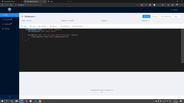 Getting Started with PowerShell Universal смотреть онлайн