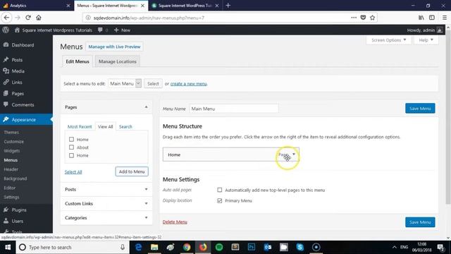How To Create A Custom Menu In WordPress смотреть онлайн