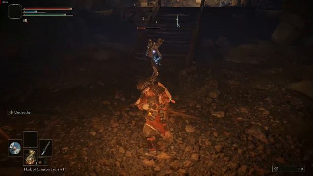Elden Ring Samurai Gameplay (Farming Smithing Stone 1 and 2, kill Cavalary, Crystalian and Margit) смотреть онлайн