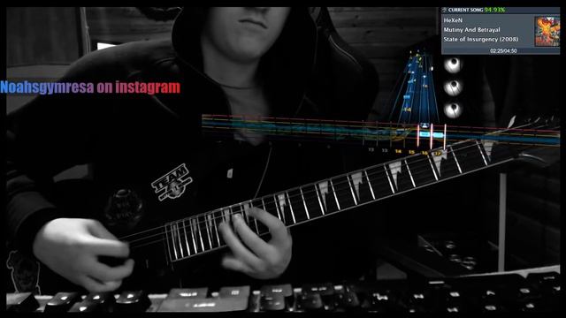 HeXeN - Mutiny and Betrayal (Rocksmith CDLC) (Lead Guitar) (Guitar Cover) смотреть онлайн