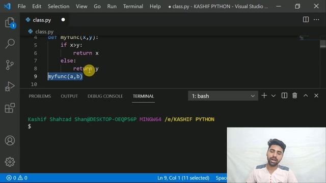 PYTHON LANGUAGE | FUNCTION WITH RETURN VALUE | CLASS 49 | SHAN DEVELOPERS смотреть онлайн