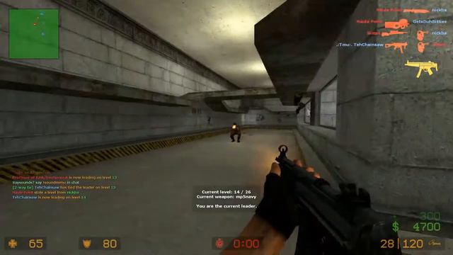 Counter: Strike Source GunGame Gameplay (TehChainSaw) WinS смотреть онлайн