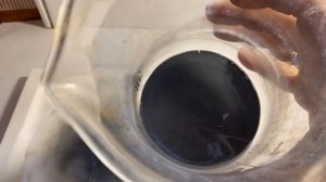 Способ разделения палладия от меди, никеля, железа. Палладий из грязного раствора.