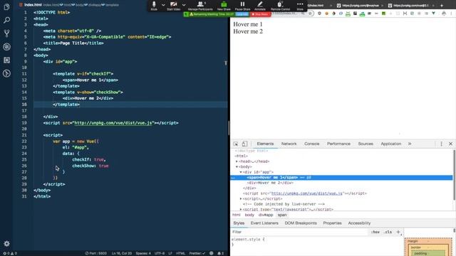 Vue.js intro webinar live coding & presentation - Hebrew - Vue.js למתחילים смотреть онлайн