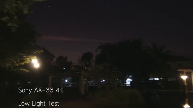SONY AX 33 LOW LIGHT TEST смотреть онлайн