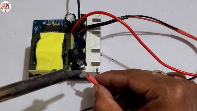 DC-AC Inverter Boost Power Supply 12V To 220v 380v || 500w inverter || Ups || Heavy Load inverter смотреть онлайн