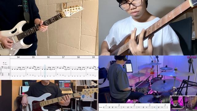 LE SSERAFIM (르세라핌) - Eve Psyche & The Bluebeard’s Wife (Full Band Cover) смотреть онлайн