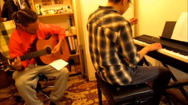 Scorpions - "Wind of change" piano and guitar cover (HQ) смотреть онлайн
