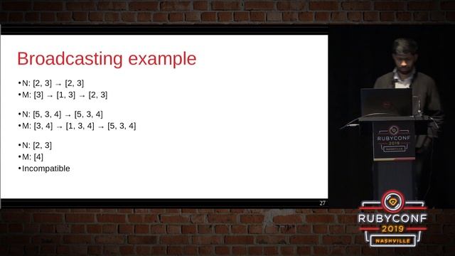 RubyConf 2019 - Speeding up NMatrix by 100x by Udit Gulati 1 смотреть онлайн